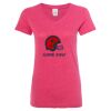 Women’s Glitter V-Neck T-Shirt Thumbnail
