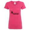 Women’s Glitter V-Neck T-Shirt Thumbnail