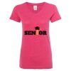 Women’s Glitter V-Neck T-Shirt Thumbnail