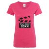 Women’s Glitter V-Neck T-Shirt Thumbnail