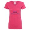 Women’s Glitter V-Neck T-Shirt Thumbnail