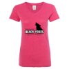 Women’s Glitter V-Neck T-Shirt Thumbnail