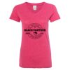 Women’s Glitter V-Neck T-Shirt Thumbnail
