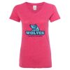 Women’s Glitter V-Neck T-Shirt Thumbnail
