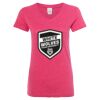 Women’s Glitter V-Neck T-Shirt Thumbnail