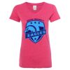 Women’s Glitter V-Neck T-Shirt Thumbnail