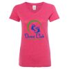 Women’s Glitter V-Neck T-Shirt Thumbnail
