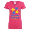 Women’s Glitter V-Neck T-Shirt Thumbnail