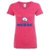Women’s Glitter V-Neck T-Shirt Thumbnail