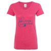 Women’s Glitter V-Neck T-Shirt Thumbnail