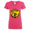 Women’s Glitter V-Neck T-Shirt Thumbnail