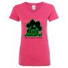 Women’s Glitter V-Neck T-Shirt Thumbnail
