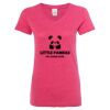 Women’s Glitter V-Neck T-Shirt Thumbnail