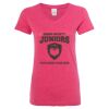 Women’s Glitter V-Neck T-Shirt Thumbnail