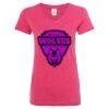 Women’s Glitter V-Neck T-Shirt Thumbnail