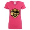 Women’s Glitter V-Neck T-Shirt Thumbnail