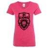 Women’s Glitter V-Neck T-Shirt Thumbnail