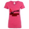 Women’s Glitter V-Neck T-Shirt Thumbnail