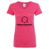 Women’s Glitter V-Neck T-Shirt Thumbnail