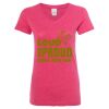 Women’s Glitter V-Neck T-Shirt Thumbnail