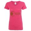 Women’s Glitter V-Neck T-Shirt Thumbnail