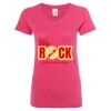 Women’s Glitter V-Neck T-Shirt Thumbnail