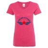 Women’s Glitter V-Neck T-Shirt Thumbnail