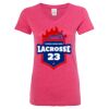 Women’s Glitter V-Neck T-Shirt Thumbnail