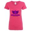 Women’s Glitter V-Neck T-Shirt Thumbnail