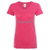 Women’s Glitter V-Neck T-Shirt Thumbnail