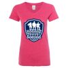 Women’s Glitter V-Neck T-Shirt Thumbnail