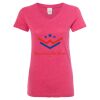 Women’s Glitter V-Neck T-Shirt Thumbnail