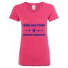 Women’s Glitter V-Neck T-Shirt Thumbnail