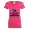 Women’s Glitter V-Neck T-Shirt Thumbnail