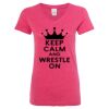 Women’s Glitter V-Neck T-Shirt Thumbnail