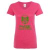 Women’s Glitter V-Neck T-Shirt Thumbnail