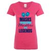 Women’s Glitter V-Neck T-Shirt Thumbnail