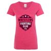 Women’s Glitter V-Neck T-Shirt Thumbnail