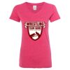 Women’s Glitter V-Neck T-Shirt Thumbnail