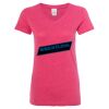 Women’s Glitter V-Neck T-Shirt Thumbnail