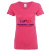 Women’s Glitter V-Neck T-Shirt Thumbnail