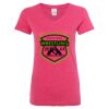 Women’s Glitter V-Neck T-Shirt Thumbnail