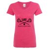 Women’s Glitter V-Neck T-Shirt Thumbnail