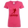 Women’s Glitter V-Neck T-Shirt Thumbnail