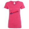 Women’s Glitter V-Neck T-Shirt Thumbnail