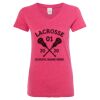 Women’s Glitter V-Neck T-Shirt Thumbnail