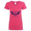Women’s Glitter V-Neck T-Shirt Thumbnail