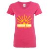 Women’s Glitter V-Neck T-Shirt Thumbnail