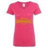 Women’s Glitter V-Neck T-Shirt Thumbnail