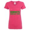 Women’s Glitter V-Neck T-Shirt Thumbnail